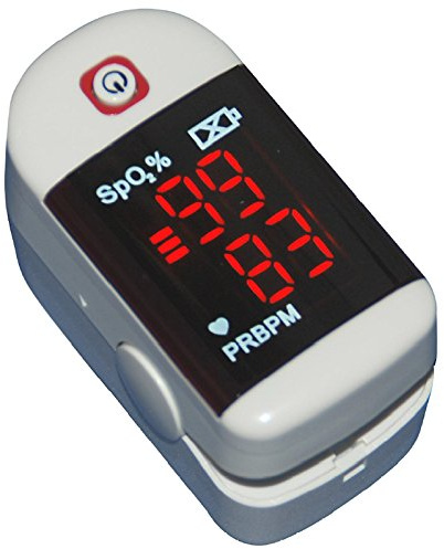 Oxymètre de pouls au doigt [ChoiceMMed MD300C11] Pour vérifier le niveau de saturation du sang et de l'oxygène du patient (SpO2) et le taux de pouls