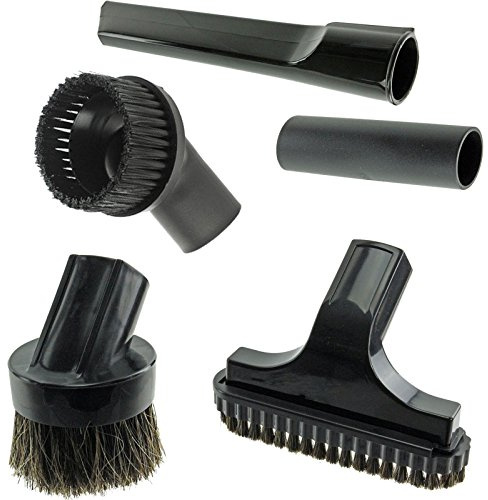 SPARES2GO Mini Crevice Stair & Round Brush Tool Kit for Vax Total Home Power 6 Power 7 Vacuum Cleaners (32mm)