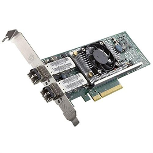 DELL 540-BBDX carte réseau Interne Ethernet/Fiber 10000 Mbit/s - Cartes réseau (Interne, Avec fil, PCI-E, Ethernet/Fiber, 10000 Mbit/s, Vert)