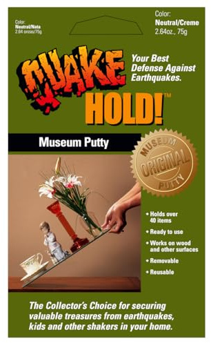 Quakehold. 88111 Museum Putty Neutral