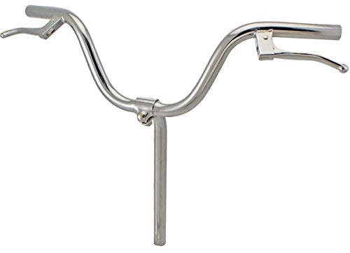 RMS Manubrio Pieghevole 20''/24'' - 21,1mm in Acciaio Cromato Folding Steel Handlebar 20''/24'' - 21,1mm
