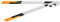 Fiskars PowerGearX Amboss-Getriebeastschere für trockenes und hartes Holz, Antihaftbeschichtet, Gehärteter Präzisionsstahl, Länge: 80 cm, Schwarz/Orange, LX99-L, 1020189