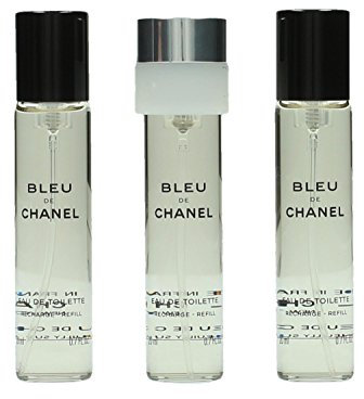 Chanel Bleu de Chanel von Chanel – Eau de Toilette EDT – Spray 3 x 20 ml