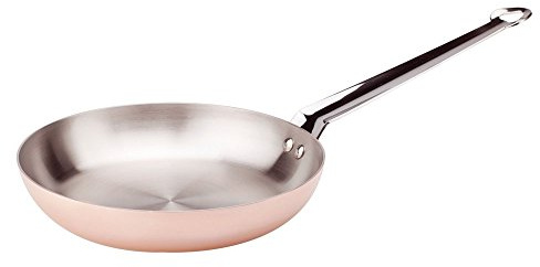 Pentole Agnelli, COTE111CIT20, Padella con Un Manico in Acciaio Inox, Copper4, Rame
