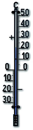 TFA 12,6005 – Thermometer außen, Kunststoff, Größe XXL, Farbe Schwarz