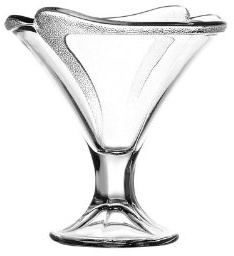 Ice cream cup Eisbecher Eisschale Eisglas Deko glas eisbehälter 6er