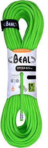 Beal BC085O Unisex – Erwachsene Opera Kletterseil, grün, 50m