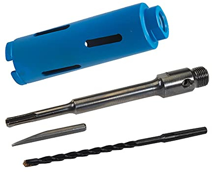 Dapetz ® SDS+ Diamond Core 52mm Diameter X 150mm + Arbor/Pilot Bit Hole Saw