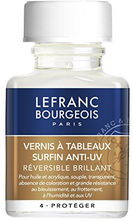 Lefranc Bourgeois Additif - Vernis Brillant à Tableau Surfin Flacon 75ml
