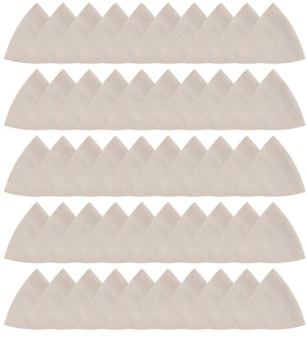 FEIN 50 Schleifblätter, superweich Korn 500, Kantenlänge 80 mm, VE 5 St., zur Bearbeitung von Aluminiumfelgen und empfindliche Oberflächen. Ungelocht, Klettenschnellbefestigung. | 63717179016 Klettverschluss-Aufsatz, verschiedene Materialien, ungelocht, 8,9 cm Kantenlänge, 50 Stück