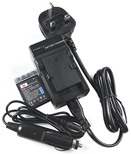 DSTE® 2x LI-10B Rechargeable Li-ion Battery + DC82U Travel and Car Charger Adapter for Olympus C-50 C-60 C-70 C-470 C-760 C-765 C-770 C-5000 C-7000 D-590 X-1 X-2 X-3 X-500 FE-200 IR-500 Stylus 300 400 410 500 600 800 810 1000 Digatal Camera as Olympus LI-12B