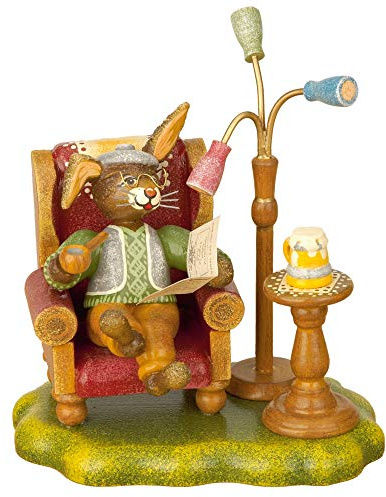 Hubrig Hasenfigurine 'Hasenopa' ca. 10 cm