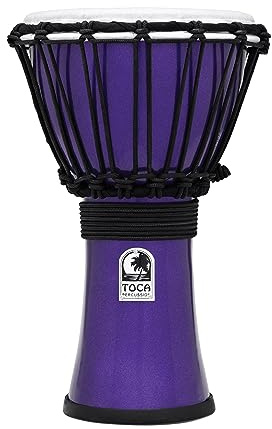 TOCA Djembe Freestyle Colorsound 7'' Indaco Metallico - TFCDJ-7MI