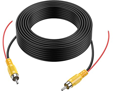 Auto Cinch Kabel/Kabelsatz Optional DC Netzanschluss 2 in 2 für Rückfahrkamera CCTV LED