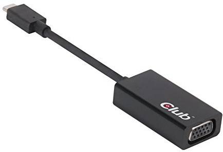 Club 3D USB 3.1 Typ C auf VGA Aktiver Adapter