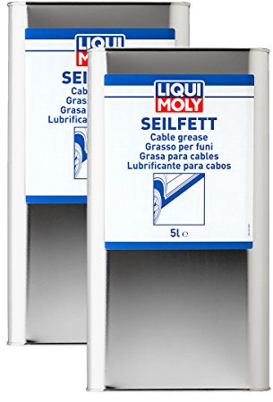 2x LIQUI MOLY 6124 Seilfett Hohlraumversiegelung 5L
