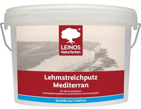 Leinos 657 Lehmstreichputz Mediterran 2,50 l