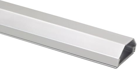 mywall HZ3-1,1SIL Alu Kabelkanal für Wandhalterungen (Ober- und Unterseite) 1,1 m silber
