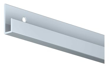 NEWLY Classic Rail J - Rail cimaise Longueur 2 mètres - Alu - 0,7 cm