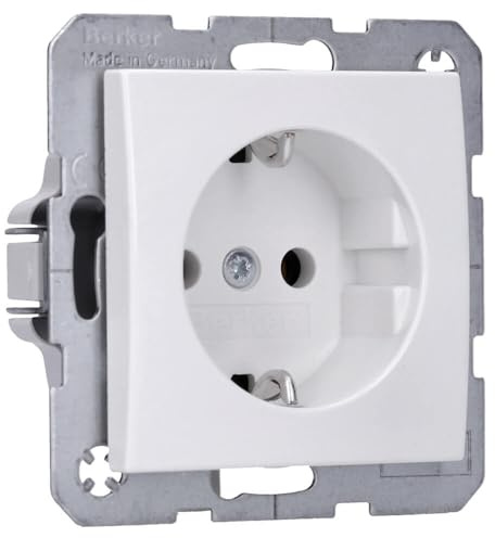 Berker 47438989 Schuko-Steckdose polarw.