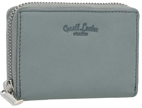 Gusti Leder Portemonnaie Damen ABEL – Geldbörse Damen mit vielen Kartenfächern aus echtem Leder – Kompakt, langlebig & elegant