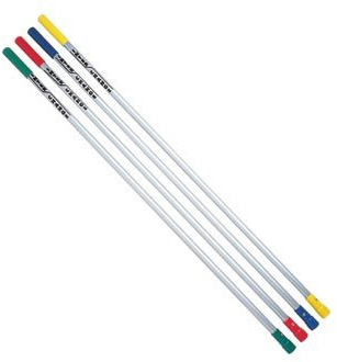 Winware yellow colour coded interchangable Mop/Broom handles (Colour coded interchangeable handle fits and interchanges between all mop heads and broom heads in the winware Janitorial section.) Yellow = Kitchen areas
