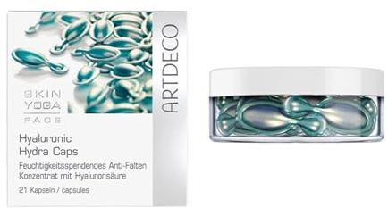 ARTDECO Hyaluronic Hydra Caps - Feuchtigkeitsspendendes Anti-Falten-Konzentrat - 21 Kapseln