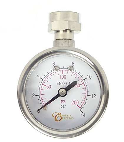 Portafilter Pressure Gauge Tester For Coffee Espresso Machines by EDESIA ESPRESS
