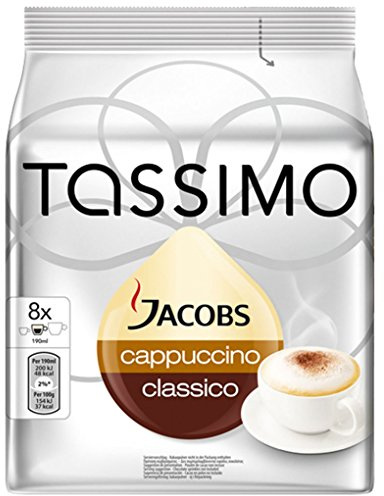 Bosch Tassimo 'Jacobs Cappuccino Classico' T machine à café 10 capsules