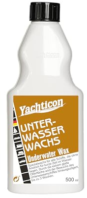 YACHTICON Unterwasser Wachs 500 ml mit PTFE für Trailerboote, Schlauchboote und Regattayachten - Schutz vor Bewuchs ohne Antifouling