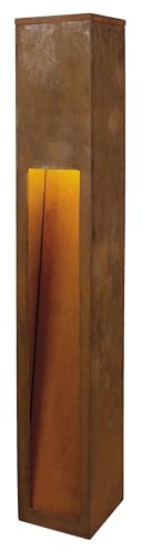 RUSTY 80 LED SLOT Aussenleuchte, stahl gerostet, LED 3000K