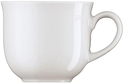 Arzberg Form 1382 Espressotasse, Obertasse, Espresso Tasse, Mokkatasse, Ristrettotasse, White, Porzellan, 100 ml, 41382-800001-14722
