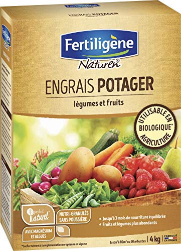 Fertiligène Naturen Engrais Potager Legumes et Fruits 4 kg