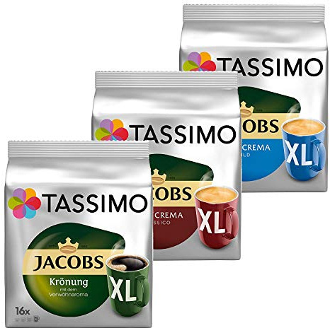 Tassimo Série XL, Les Grands Succès de Tassimo Dans un Seul Lot, T-Discs Lot de 3