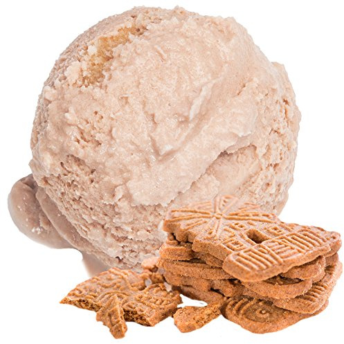 Spekulatius Geschmack Eispulver VEGAN - OHNE ZUCKER - LAKTOSEFREI - GLUTENFREI - FETTARM, auch für Diabetiker Milcheis Softeispulver Speiseeispulver Gino Gelati (Spekulatius, 1 kg)