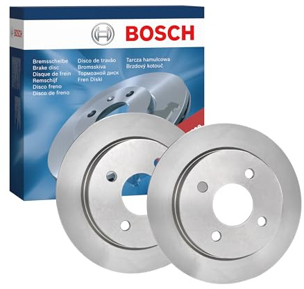 Bosch BD284 Discos de freno, certificación ECE-R90, 1 juego de 2 discos