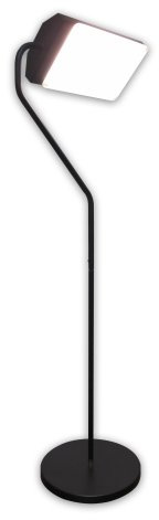 Northern Light Technologies Flamingo 10,000 Lux Bright Light Therapy Floor Lamp, Black, 4 Foot