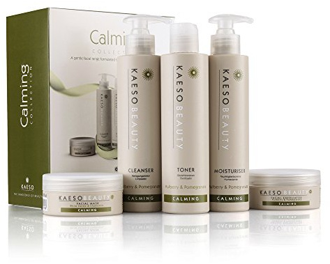 Kaeso Beauty Kaeso Calming Facial Kit (Includes Calming Mask, Calming Exfoliator, Calming Cleanser, Calming Toner & Calming Moisture)
