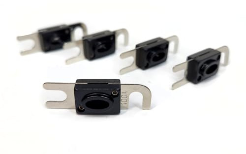 KnuKonceptz Mini-ANL (MIDI/AFS) Nickel Silver Plated Fuses 100A - 5 Pack