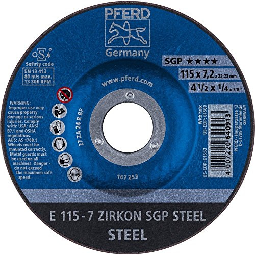 Pferd 62211737 Schruppscheiben E 115-7 ZA 24 R SGP