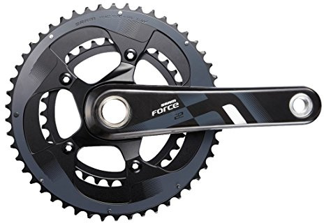 SRAM Force22 GXP 175 50-34 YAW Umwerfer, Aluminium, Schwarz