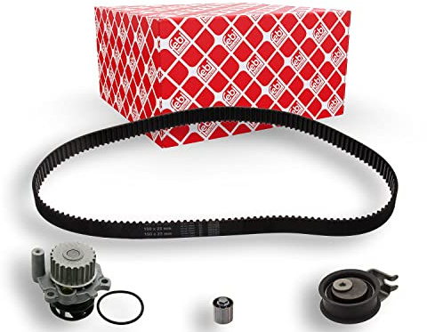febi bilstein 45115 Zahnriemensatz mit Wasserpumpe, 1 Stück | Kompatibel mit: AUDI A3, TT, TT Roadster, SEAT ALHAMBRA, CORDOBA, LEON, TOLEDO II, VW BORA I, BORA Variant, GOLF IV