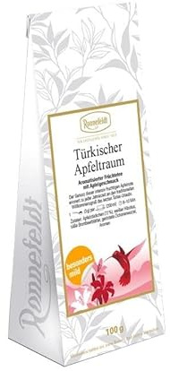 Ronnefeldt - Türkischer Apfeltraum - Aromatisierter Früchtetee - 100g - loser Tee