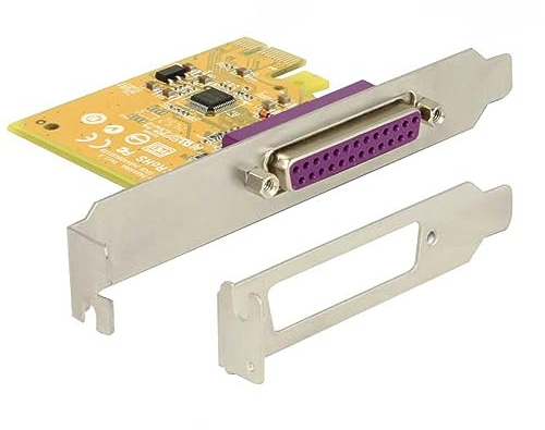 Delock PCIe x1 Parallel 1x incl. Low Profile Slotblech