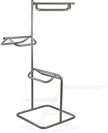 DEMA Sattelhalter SH3 Metall - Sattelständer, Reitsportständer, Pferdehalter - alleinstehend, 3 Sättel, robust, langlebig - Reitsport, Stall, Reitverein, Private Pferdehaltung