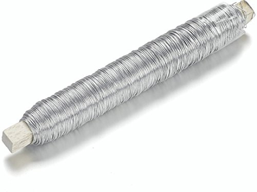 Knorr Prandell 216470300 Wickeldraht durchmesser 0,5 mm 50 m Eisen silber