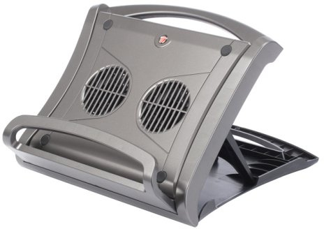 Targus Notebook with Stand Portable-Hub Chill Supporto Ginocchia per Computer Portatile Netbook (e Grigio 317,5 x 266,7 24,6 x 2448,9 g)