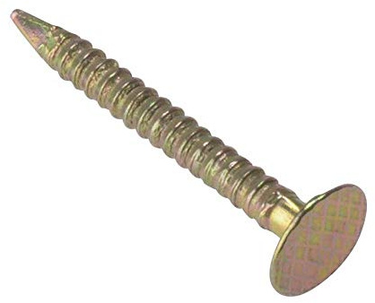 ForgeFix Plasterboard Nails | 3.35 x 40mm | Zinc Yellow Passivated | Bag 2.5KG