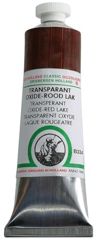 Alte Holland Classic Öl: 40ml Trans oxidrot See