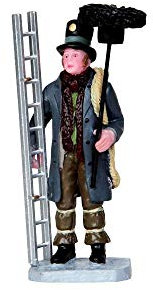 Lemax Christmas Village Chimney Sweep